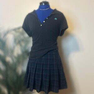 Aeropostale Women's Navy and Black Polo-shirts